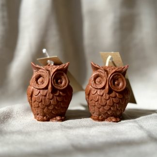 Owl Candle