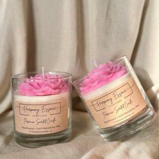 Scented Decorative Rose Candle (270 gr)
