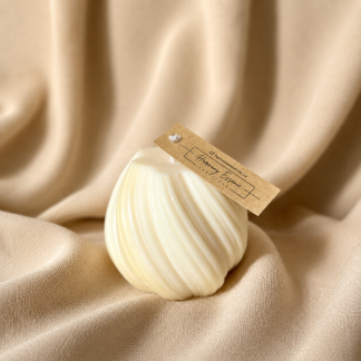 Geometric Round Candle
