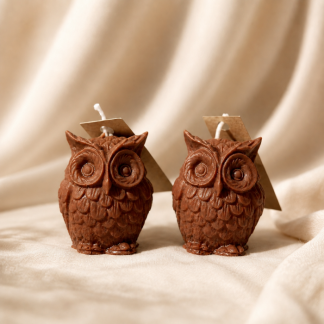 Owl Candle