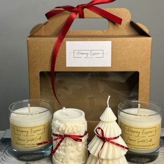 Festive Glow Christmas Candle Set