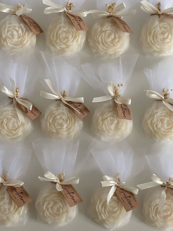 Rose Candle Favor - Image 3