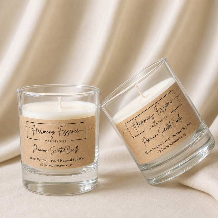 Scented Candle in Glass Jar