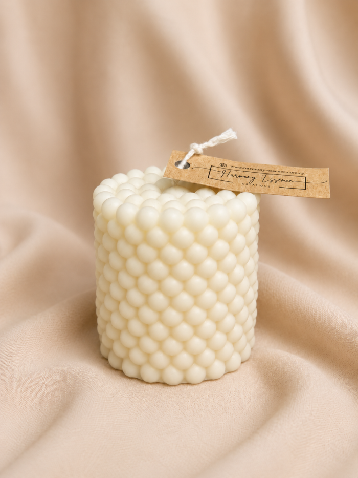 Bubble Cylinder Candle
